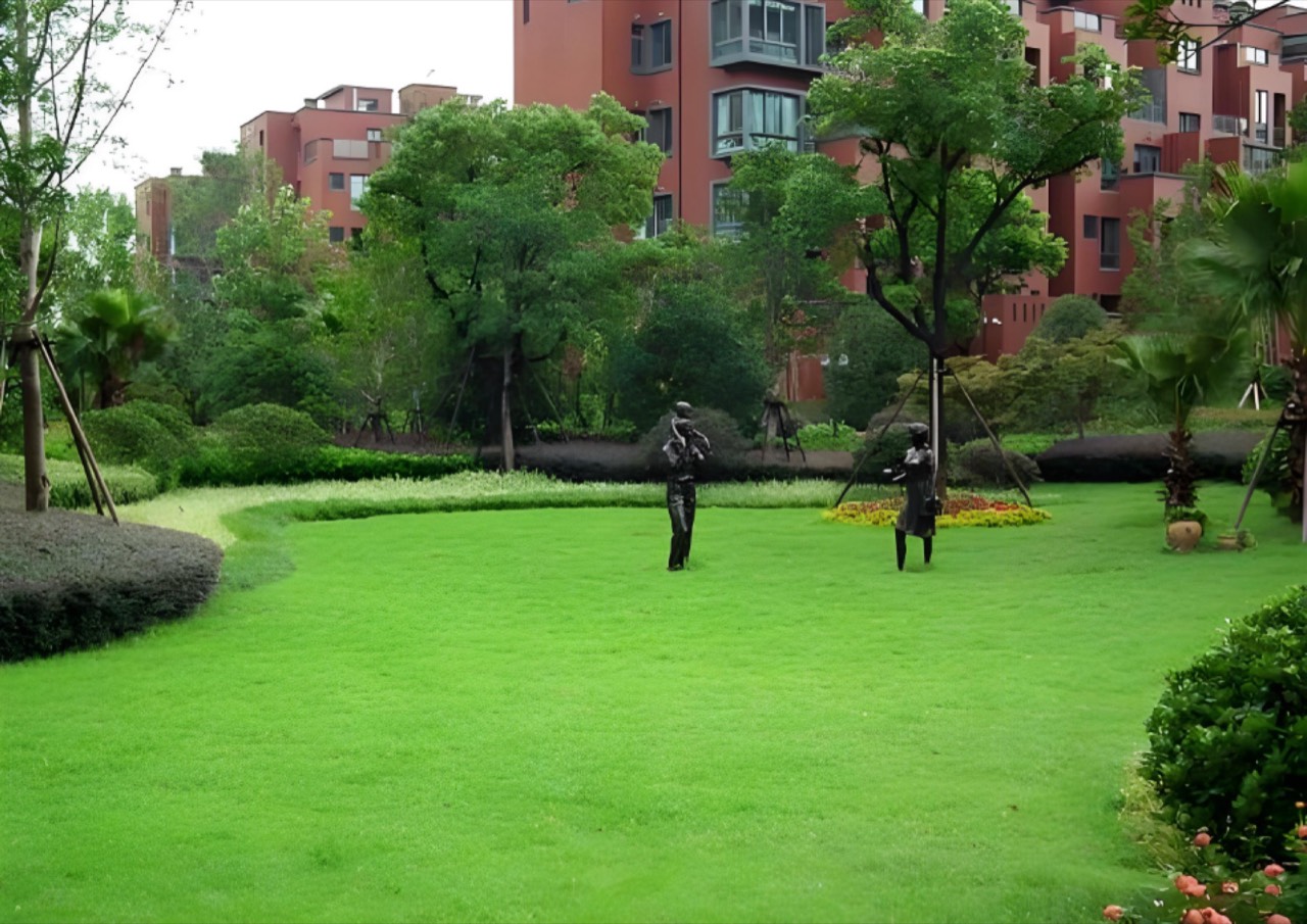 合肥绿地新都会景观工程实景